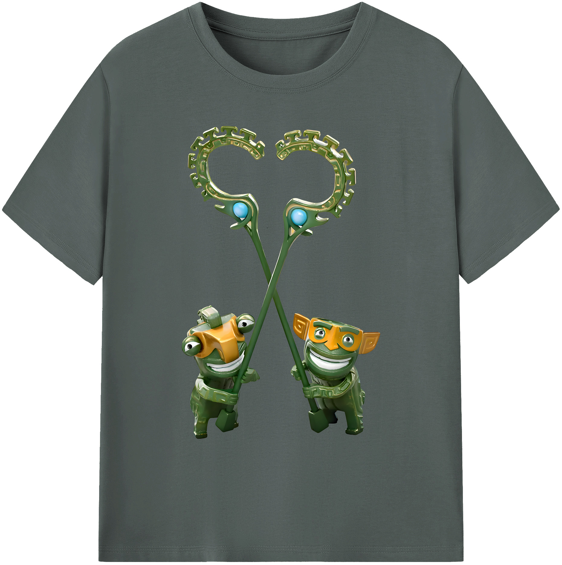 （画像用） Ne Zha 2 ナタ 魔童の大暴れ 綿100％ メンズ半袖Tシャツ｜肌触りやわらか＆通気性